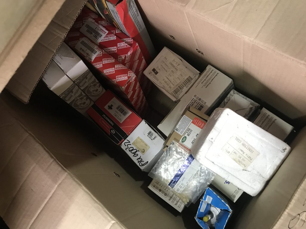 Автозапчасти для иномарок на складе